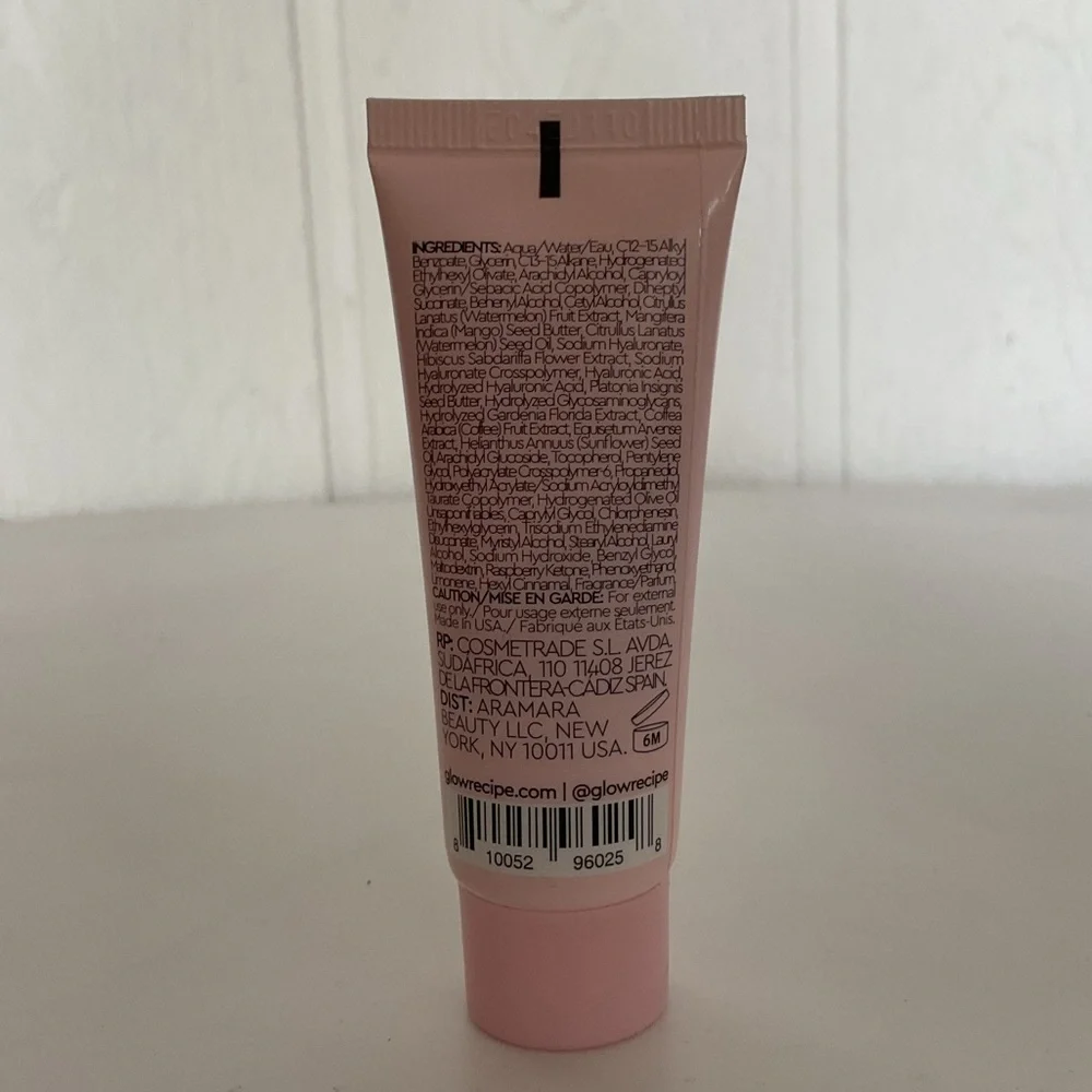 Glow Recipe Watermelon Glow Pink Dream Body Cream SAMPLE SIZE NWT